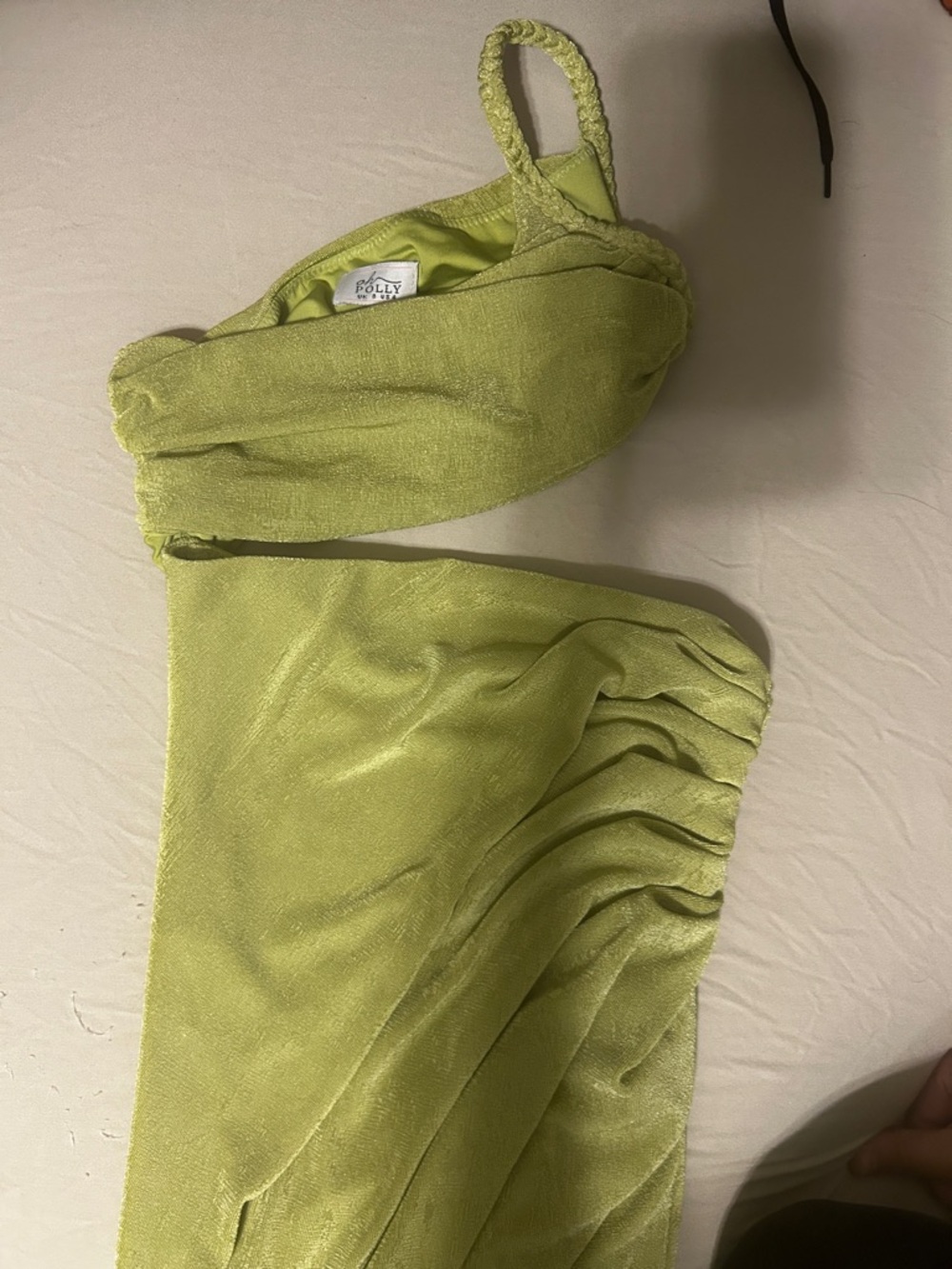 Oh Polly Lime Green Dress
